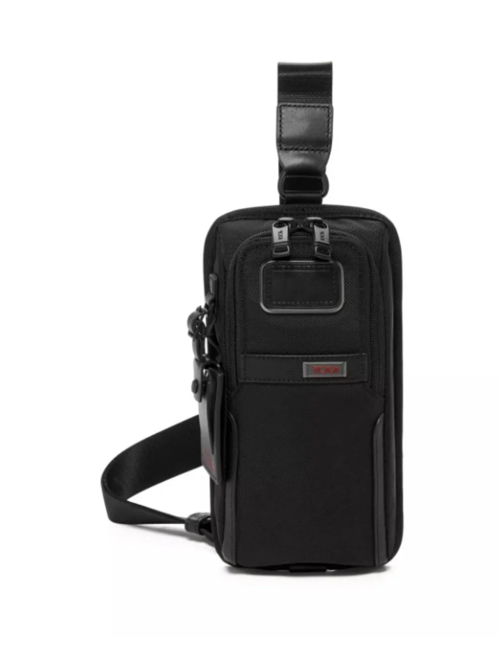 NWT Tumi Alpha Compact Sling Bag Black